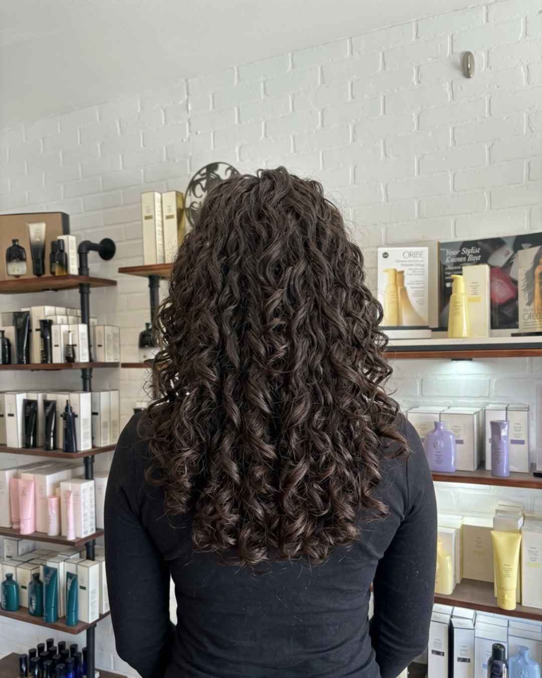 Haircuts on curly hair