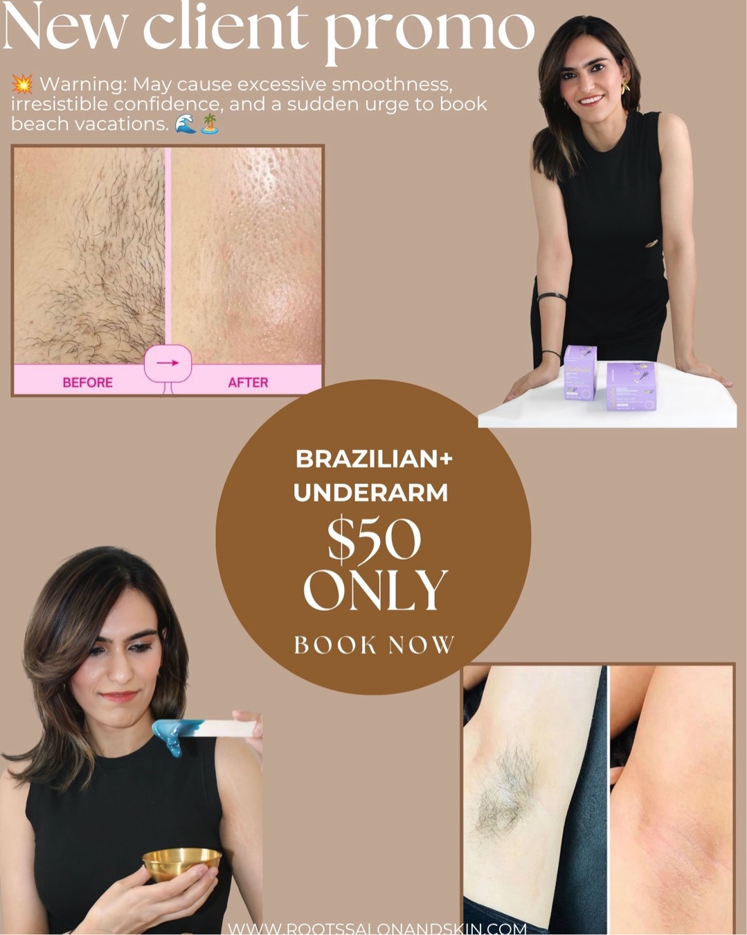 New to waxing or feeling a little nervous? Let me put your mind at ease! 🤍✨
